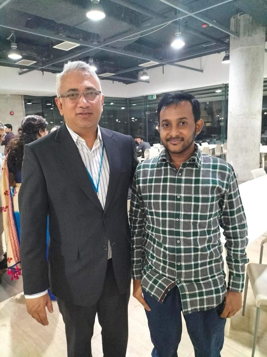 Standing with Grameenphone’s CEO